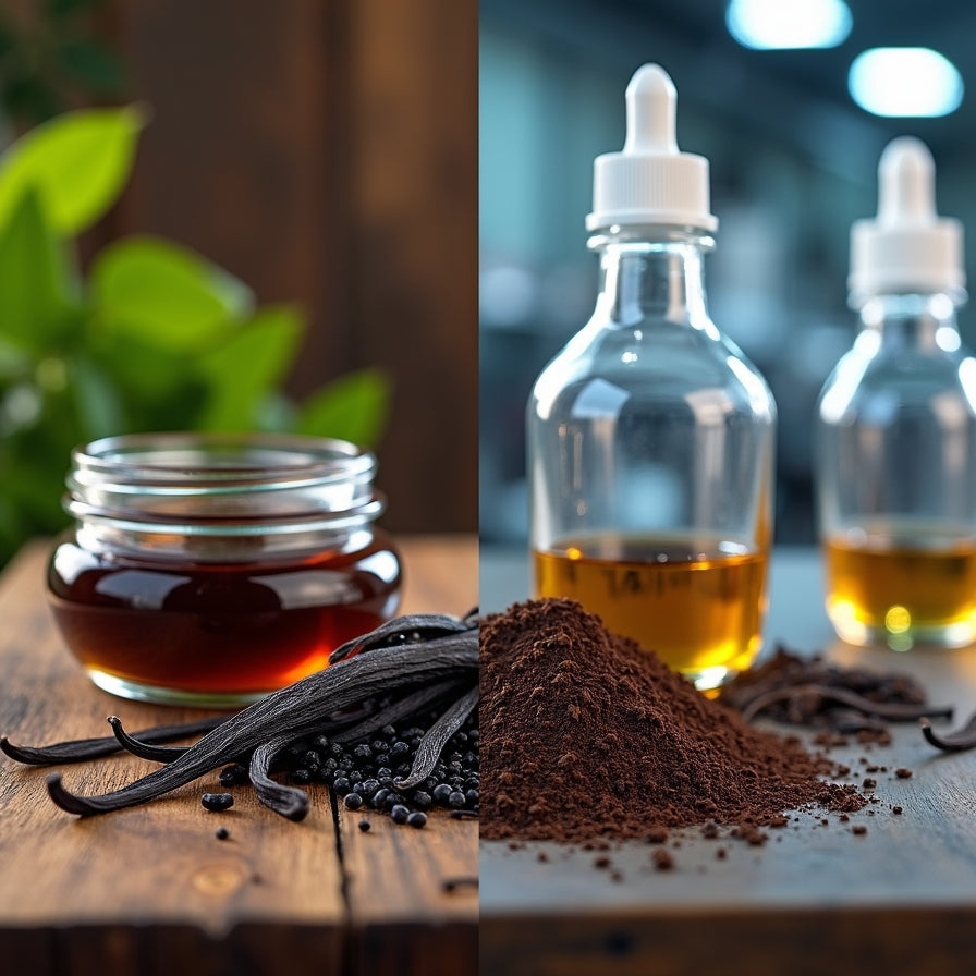 Comparaison vanille naturelle et vanille industrielle – Maison Lagousse