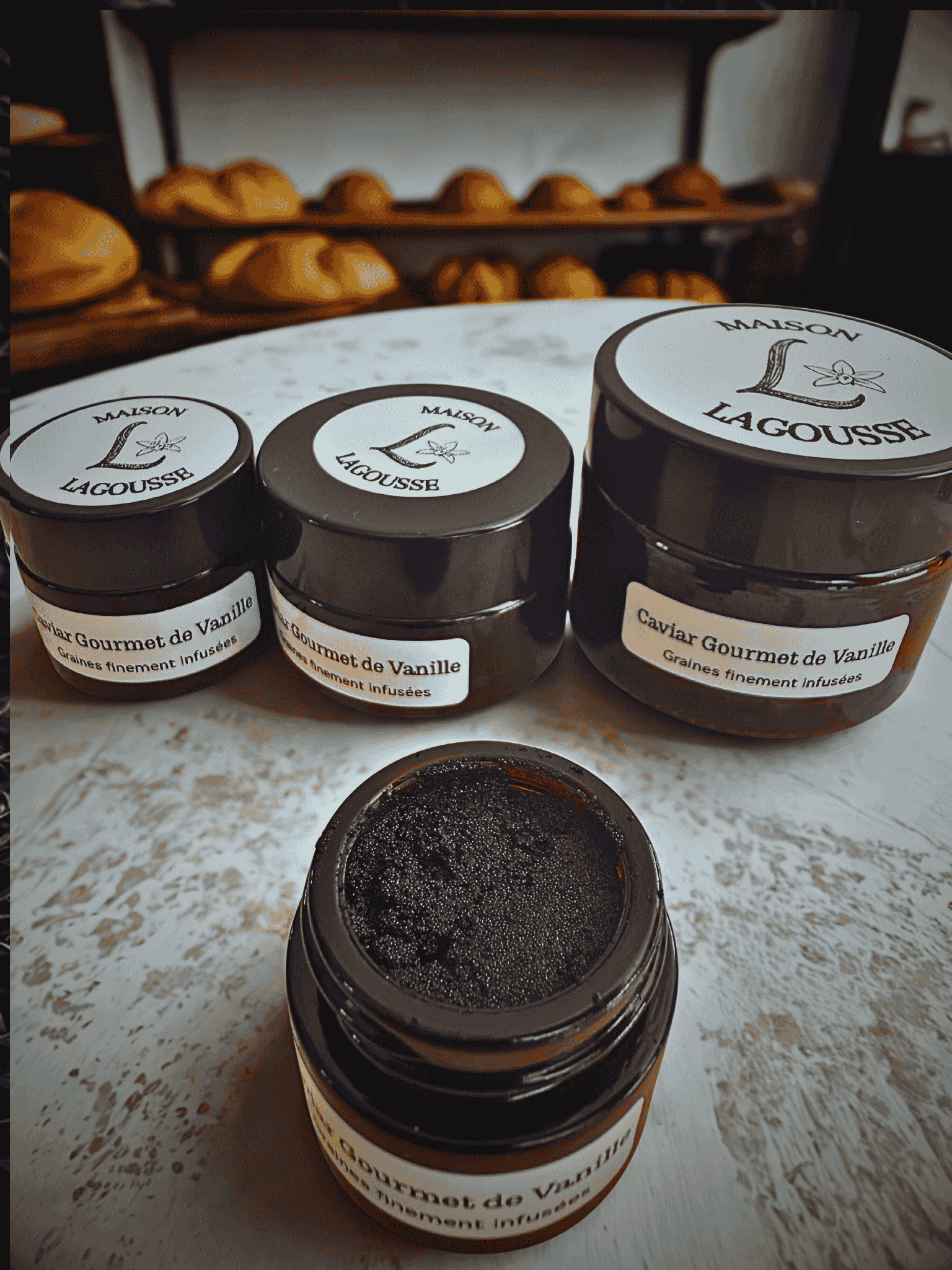Caviar Gourmet de Vanille – Grains et extrait naturel pur