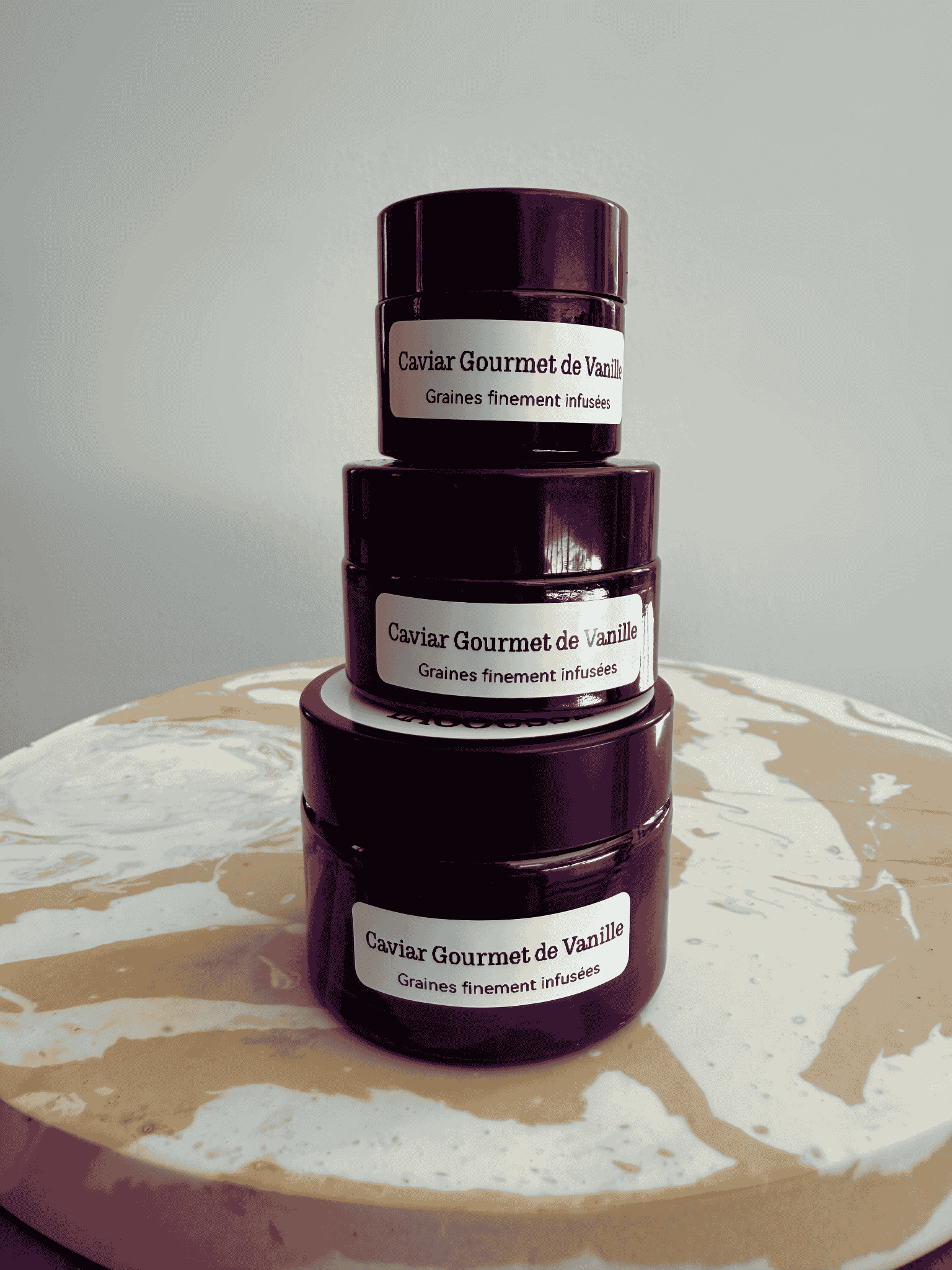 Caviar Gourmet de Vanille – Grains et extrait naturel pur